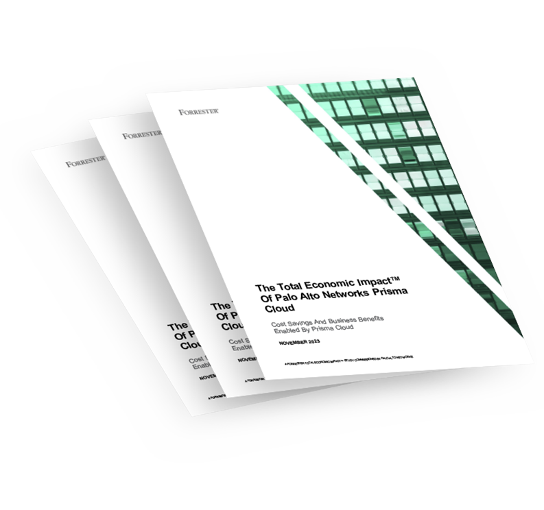 Forrester Total Economic Impact™ Prisma Cloud 연구