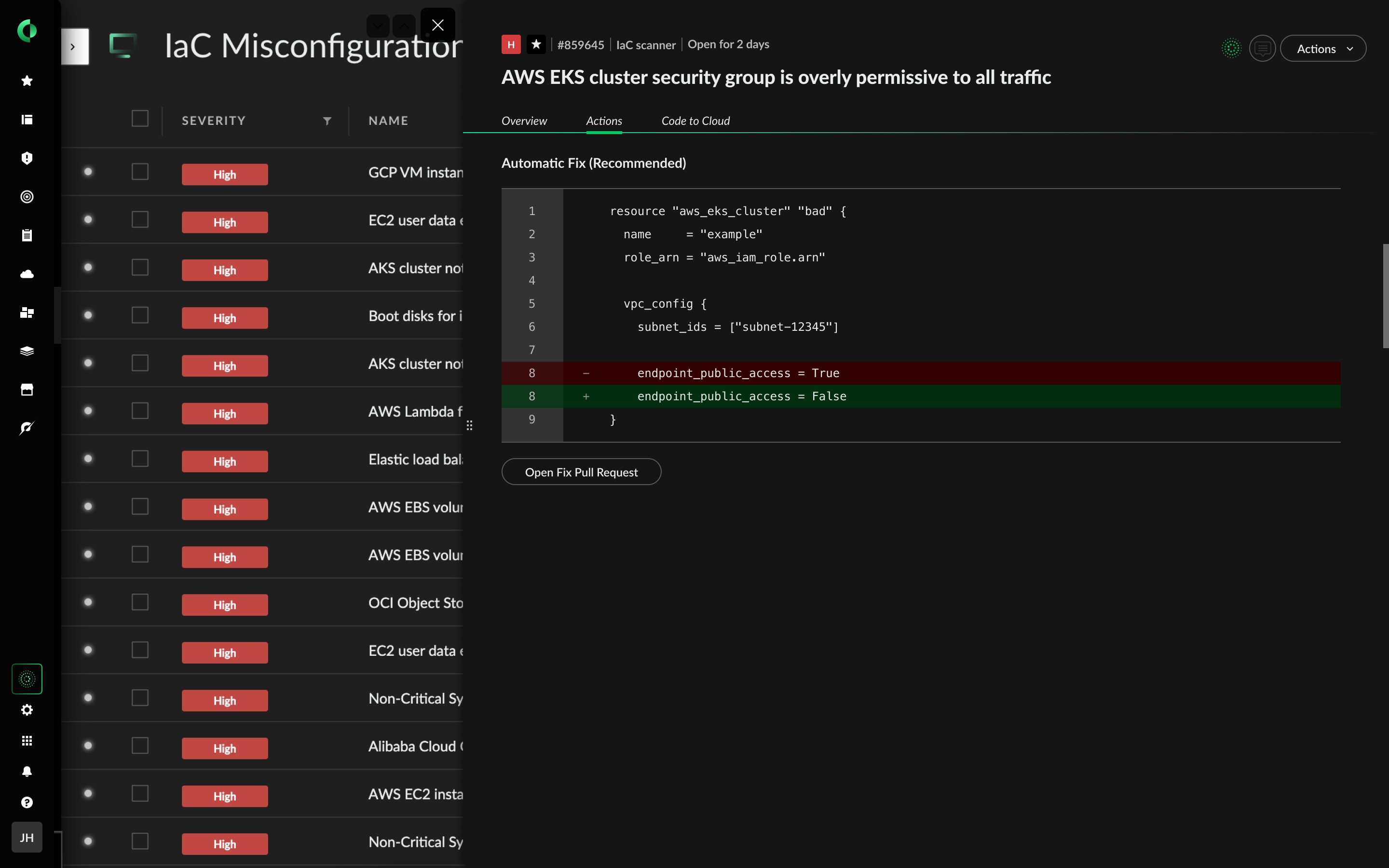 IaC(Infrastructure as code) 스캔