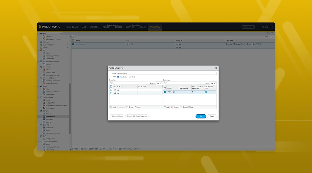 Prisma Access 허브로 지사 온보딩 간소화