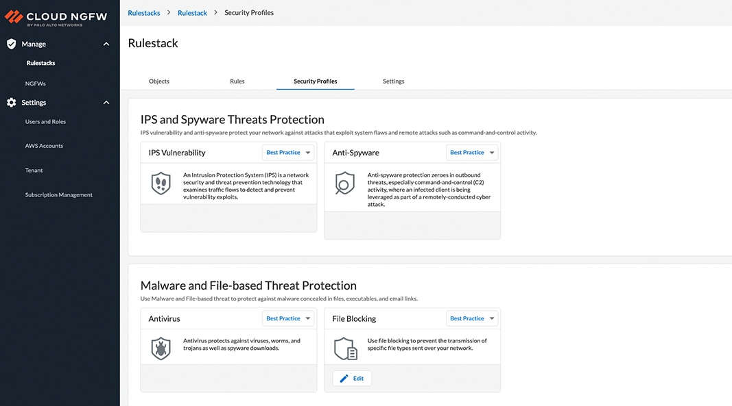 AWS 방화벽 관리자와 쉽게 통합