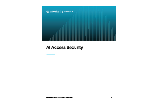 AI Access Security 데이터시트